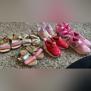 Toddler girl Nike Adidas Sandals shoes